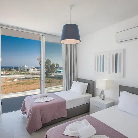Villa Famagusta Villa Sleeps 11 With Pool And Air Con